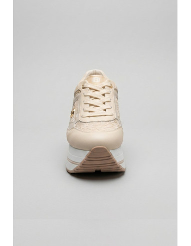 Queen Helena sneaker platform con dettaglio pizzo X34-48 [d8573835]