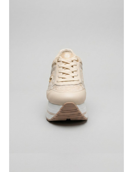 Queen Helena sneaker platform con dettaglio pizzo X34-48 [d8573835]