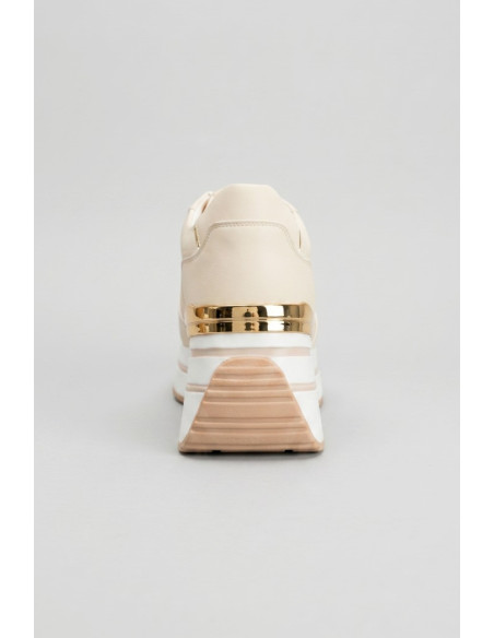 Queen Helena sneaker platform con dettaglio pizzo X34-48 [dd077f2b]