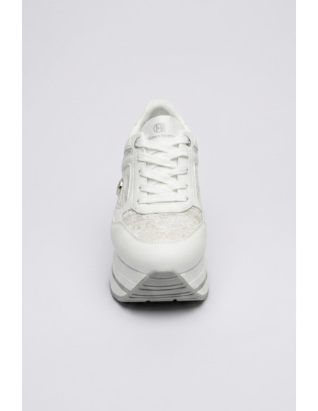 Queen Helena sneaker platform con dettaglio pizzo X34-48 [fc819f3c]