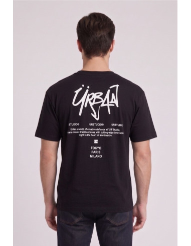 Urban Ring t-shirt in cotone con stampe UR1110029 [53261f65]