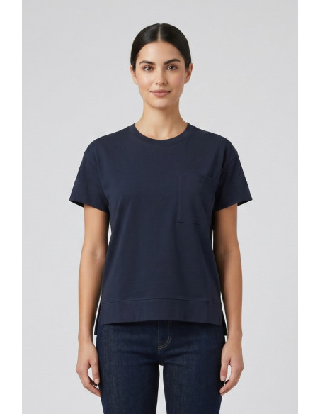 Blash t-shirt in cotone con taschino BS1710015 [8233505b]