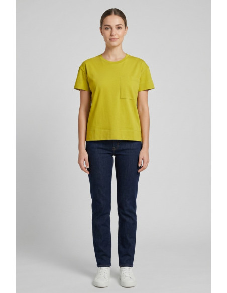 Blash t-shirt in cotone con taschino BS1710015 [f5a12ed6]