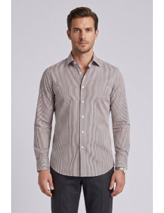 Filippo Gelsi camicia slim fit in cotone rigato 027-3F6 [4d4897be]