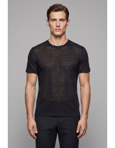 Urban Ring maglia girocollo in misto lino e cotone extra fine UR1110015 [c09c0f86]