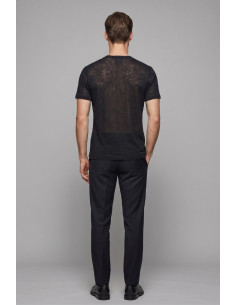 Urban Ring maglia girocollo in misto lino e cotone extra fine UR1110015 [c09c0f86] 2