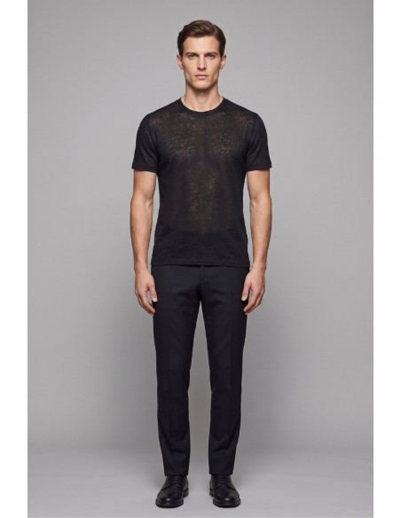 Urban Ring maglia girocollo in misto lino e cotone extra fine UR1110015 [aea78d8f]