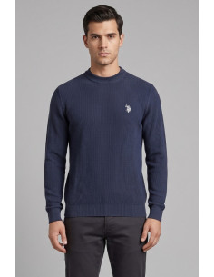US Polo ASSN maglia girocollo con logo ricamato James US43173001 [f0f12a9f]