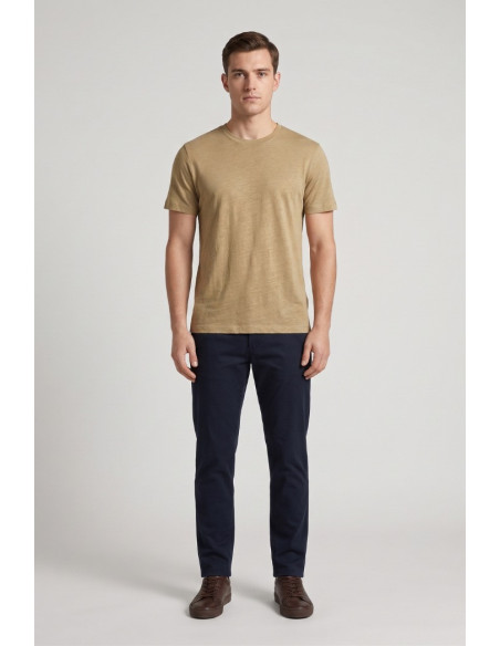 Urban Ring maglia girocollo in misto lino e cotone extra fine UR1110015 [a173920a]