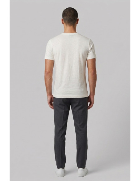 Urban Ring maglia girocollo in misto lino e cotone extra fine UR1110015 [32b8f407]