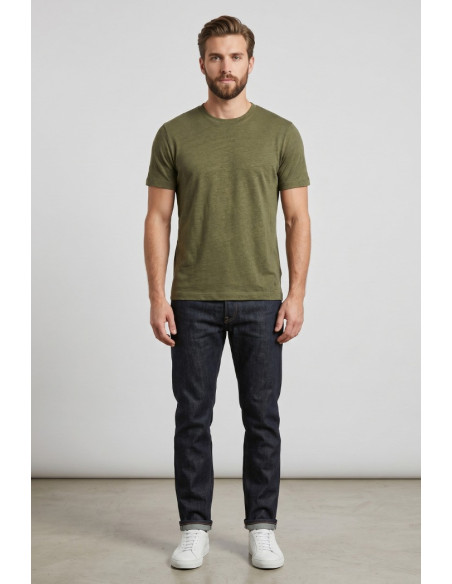 Urban Ring maglia girocollo in misto lino e cotone extra fine UR1110015 [e4c35de6]