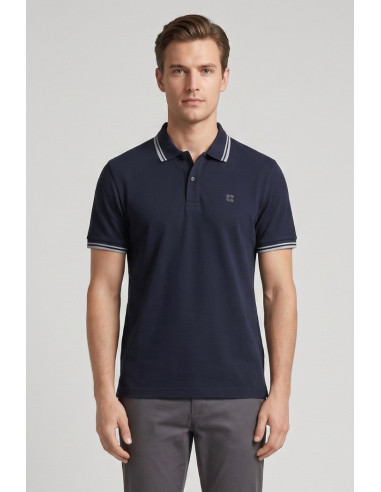 Urban Ring polo in piquet con logo UR1110014 [2a7ac8c3]