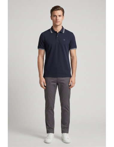 Urban Ring polo in piquet con logo UR1110014 [44414aca]