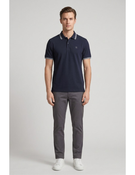Urban Ring polo in piquet con logo UR1110014 [44414aca]