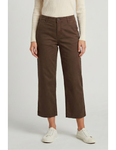 Fresh Flower bermuda ampio in gabardina di cotone stretch FD702 [fb079b12]