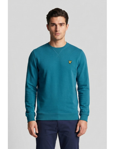 Lyle & Scott felpa girocollo in cotone ML424VOG [99c98887]