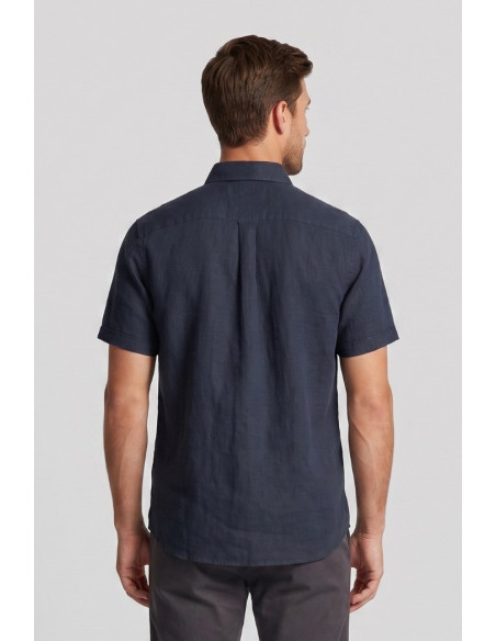 Lyle & Scott camicia mezza manica in lino SW2411V [60131876]