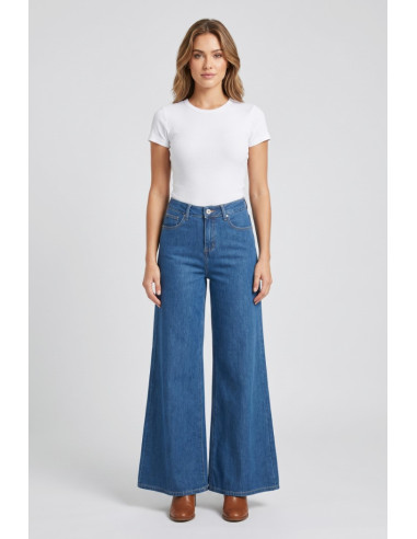 PDK jeans flare in denim stretch 2225PJ9550 [dfbf3667]
