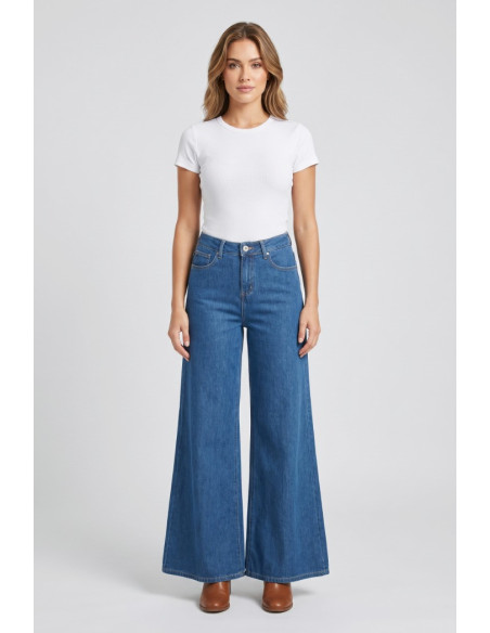 PDK jeans flare in denim stretch 2225PJ9550 [dfbf3667]