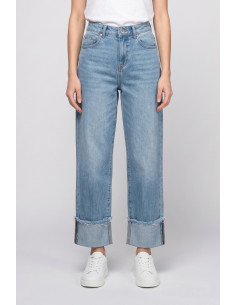 PDK jeans wide leg in denim stretch 2225PJ9557 [419ee458]