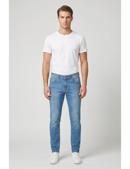 Squad2 jeans slim fit in denim stretch Napoli 5T/226004 Lav.C [fdcf86eb]