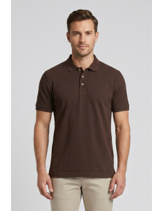 Markup polo in piquet di cotone MK1910082 [e5ff43ec]