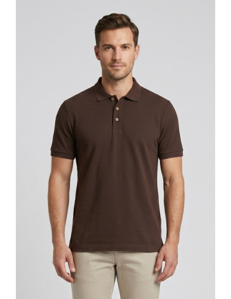 Markup polo in piquet di cotone MK1910082 [e5ff43ec]