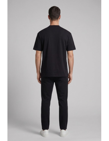 4US Paciotti t-shirt girocollo in cotone con logo a rilievo 4USTS1166 [f9e1c9d6]