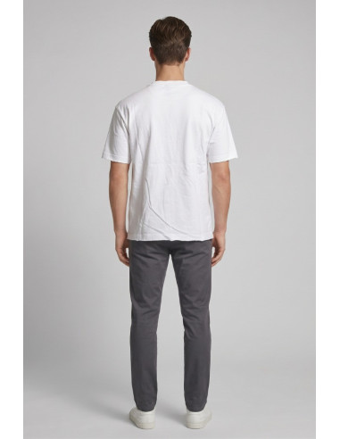 4US Paciotti t-shirt girocollo in cotone con logo a rilievo 4USTS1125 [aaee5941]
