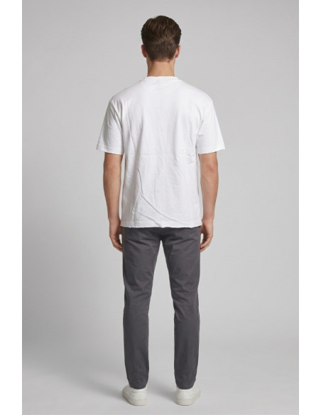 4US Paciotti t-shirt girocollo in cotone con logo a rilievo 4USTS1125 [aaee5941]