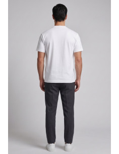 4US Paciotti t-shirt girocollo in cotone con logo a rilievo 4USTS1135 [fbdf6261] 2
