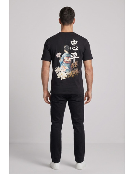 Urban Ring t-shirt in cotone con stampe UR1110025 [2b2b377e]