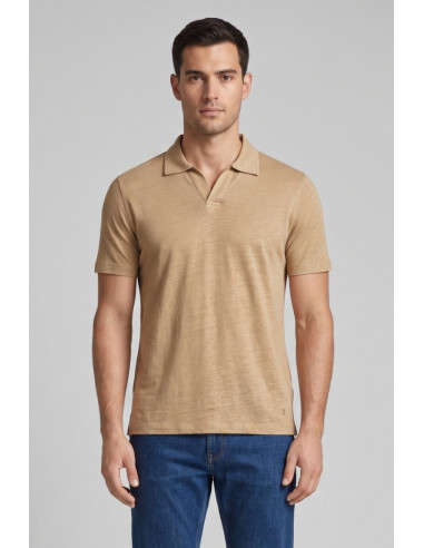 Urban Ring polo derby in lino e cotone UR1110016 [2d9ddb75]