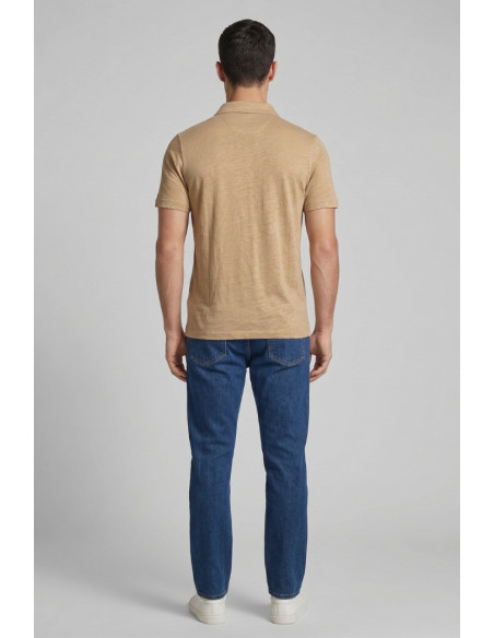 Urban Ring polo derby in lino e cotone UR1110016 [f4bb9878]