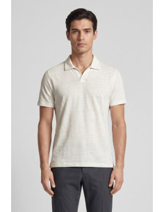 Urban Ring polo derby in lino e cotone UR1110016 [094b7c7c]