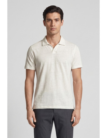 Urban Ring polo derby in lino e cotone UR1110016 [094b7c7c]