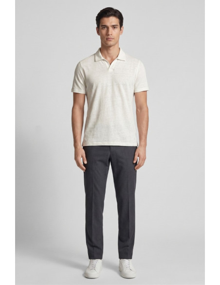 Urban Ring polo derby in lino e cotone UR1110016 [6770fe75]