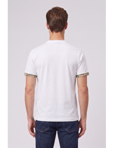 Markup t-shirt in cotone con dettagli stampati MK1910066 [a860176a]