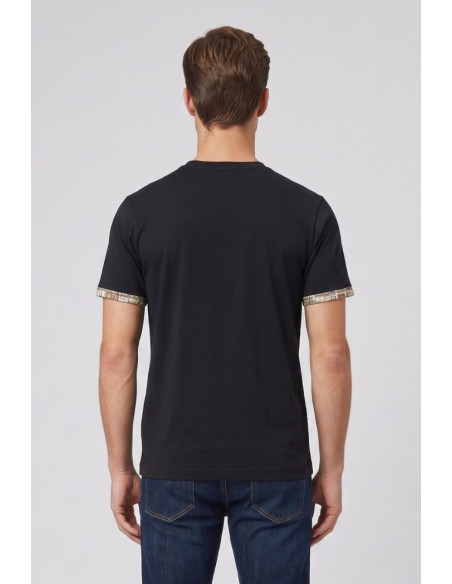 Markup t-shirt in cotone con dettagli stampati MK1910066 [337ead6c]