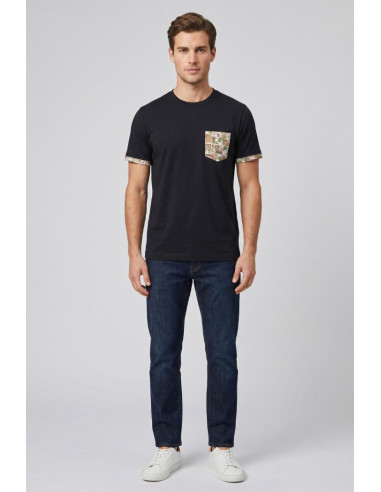 Markup t-shirt in cotone con dettagli stampati MK1910066 [84636c68]