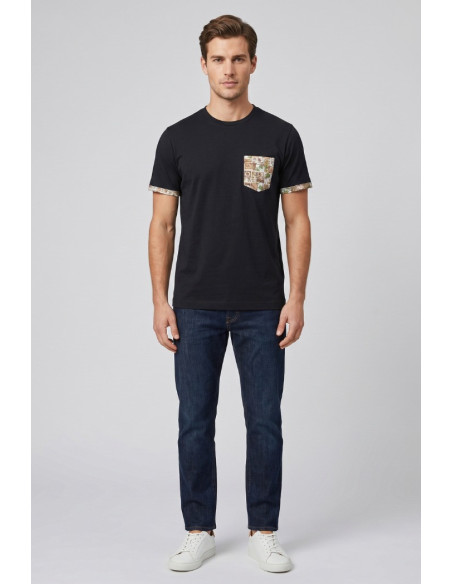Markup t-shirt in cotone con dettagli stampati MK1910066 [84636c68]