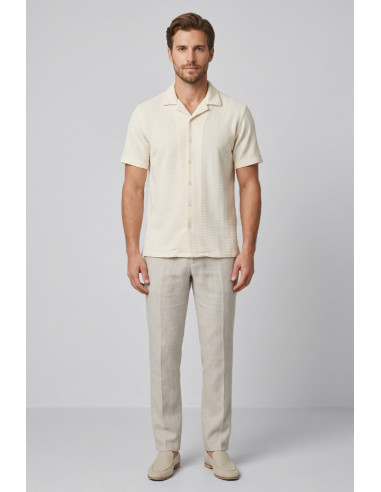 Guy camicia in misto cotone con lavorazioni Custom930-jq14 M49868 [739e2fe8]
