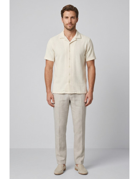 Guy camicia in misto cotone con lavorazioni Custom930-jq14 M49868 [739e2fe8]
