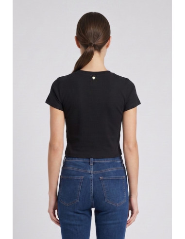 Blash t-shirt in cotone con stampa strass BS1710034 [930439c7]