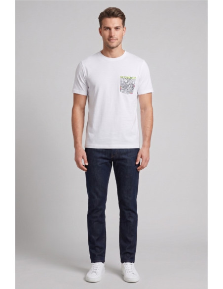 Markup t-shirt in cotone con taschino stampato MK1910068 [fcc8f947]