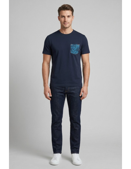 Markup t-shirt in cotone con taschino stampato MK1910068 [67d64341]