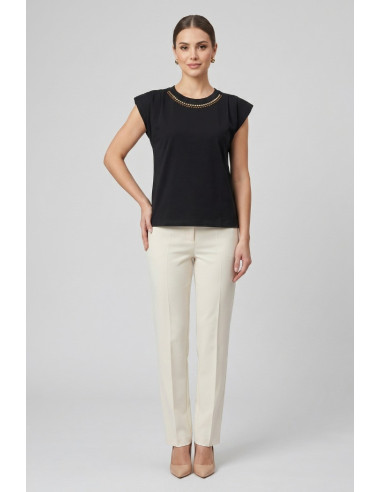 Markup t-shirt in cotone con applicazioni MW1610011 [37ffe1a7]