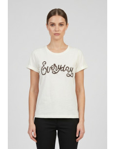 PDK t-shirt in cotone con stampa patch 056930 [531bab80]