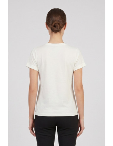 PDK t-shirt in cotone con stampa patch 056930 [8a3de88d]