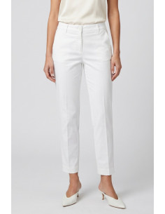 Fresh Flower pantalone capri in cotone stretch FD701 [da081ee2]
